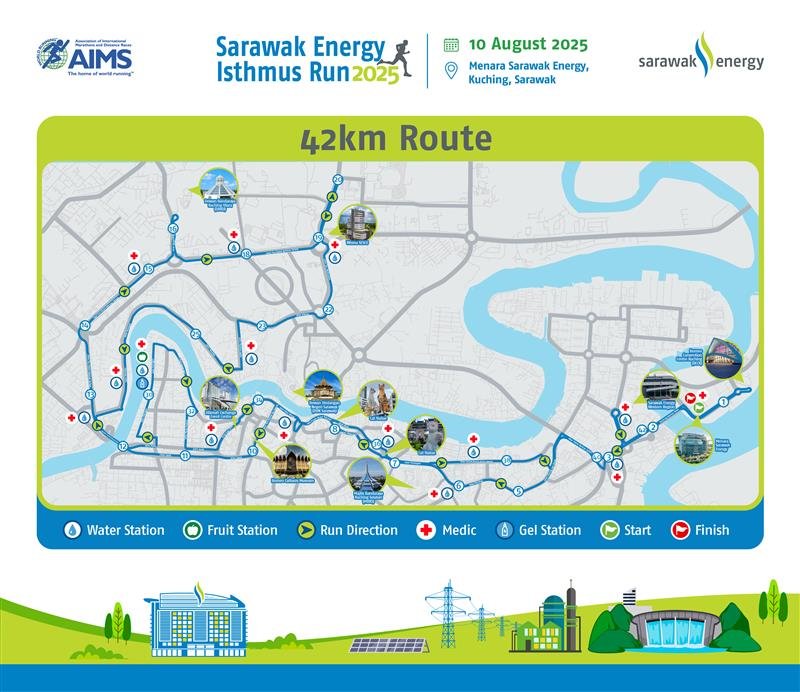 ROUTE MAP 42KM